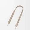 Woven strap in calfskin Clay Woven strap in calfskin Clay