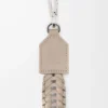 Woven strap in calfskin Clay Woven strap in calfskin Clay