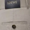 Wrap trousers in wool Light Beige Melange Wrap trousers in wool Light Beige Melange