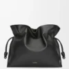 XL Flamenco clutch in nappa calfskin Black XL Flamenco clutch in nappa calfskin Black