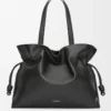XL Flamenco clutch in nappa calfskin Black XL Flamenco clutch in nappa calfskin Black