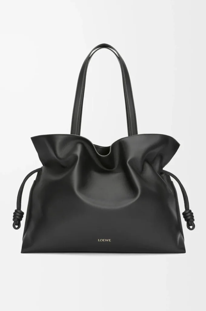 XL Flamenco clutch in nappa calfskin Black XL Flamenco clutch in nappa calfskin Black