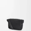 XS Military messenger bag in soft grained calfskin Black