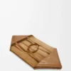 XXL Puzzle Fold tote in shiny calfskin Oak XXL Puzzle Fold tote in shiny calfskin Oak