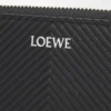 Zip around wallet in textured classic calfskin Black Zip around wallet in textured classic calfskin Black