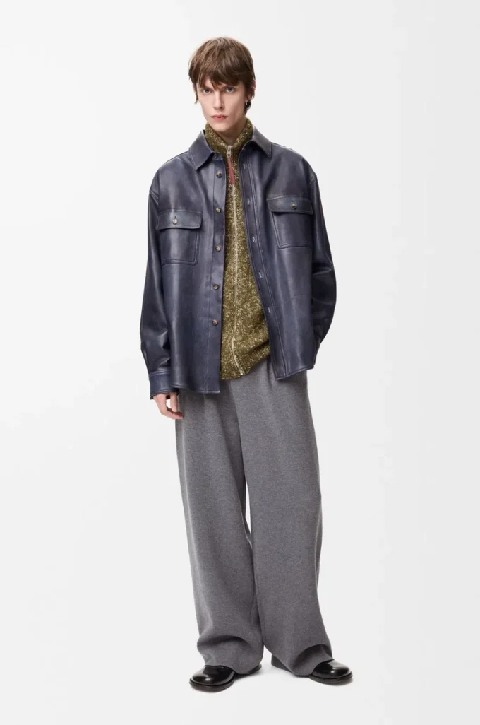 Zip-up cardigan in cotton, linen and wool Khaki Green Zip-up cardigan in cotton, linen and wool Khaki Green