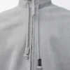 Zip-up jacket in suede lambskin Light Grey Zip-up jacket in suede lambskin Light Grey