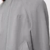 Zip-up jacket in wool Light Grey Zip-up jacket in wool Light Grey